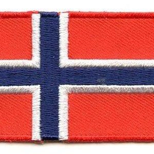 Norway flag patch