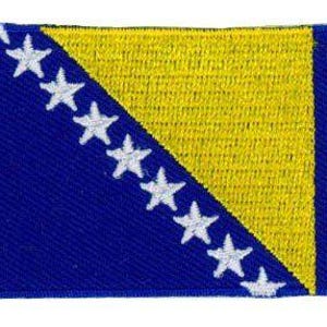 Bosnia and Herzegovina flag patch