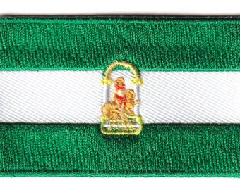 Andalucia flag patch