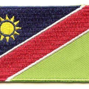 Namibia flag patch
