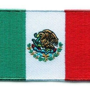 Mexico flag patch