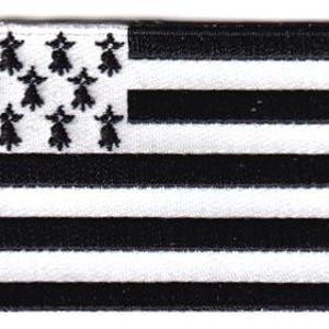 Brittany flag patch