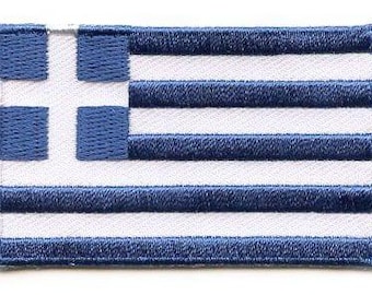 Greece flag patch