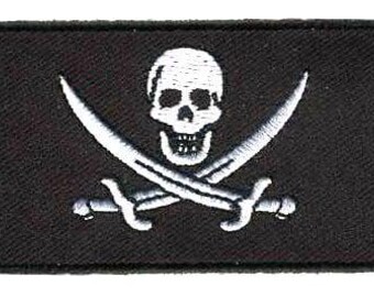Pirate flag patch