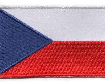 Czech Republic flag patch