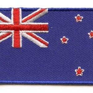 New Zealand flag patch
