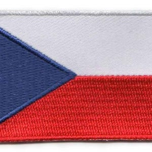 Czech Republic flag patch