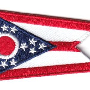 Ohio flag patch
