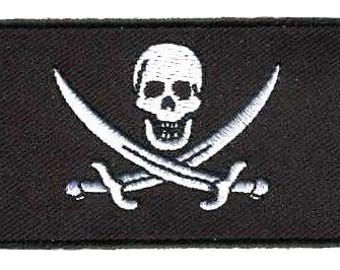 Pirate flag patch