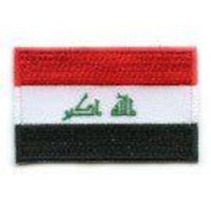 Iraq flag patch