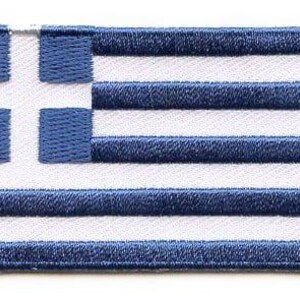 Greece flag patch