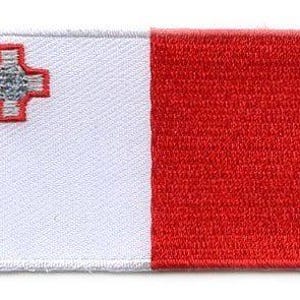 Malta flag patch