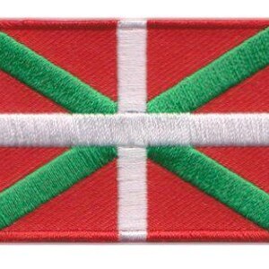 Basque flag patch