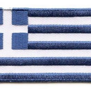 Greece flag patch
