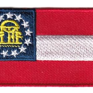 Georgia flag patch (state)