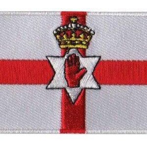 Northern Ireland flag patch