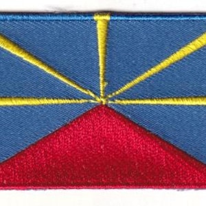 Réunion flag patch