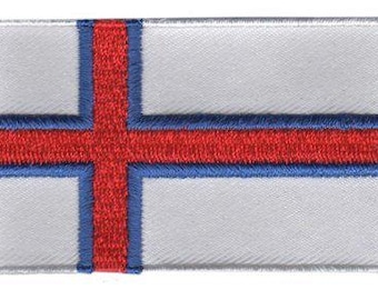 Parche con la bandera de las Islas Feroe