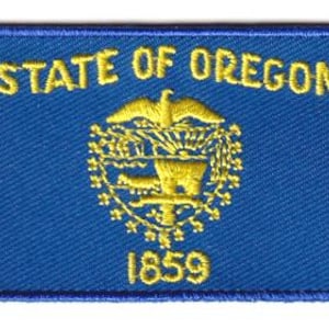 Oregon flag patch