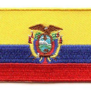 Ecuador flag patch