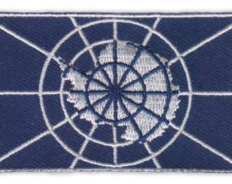 Antarctica Treaty flag patch