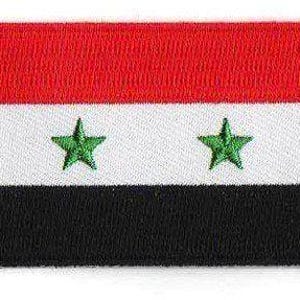 Écusson du drapeau syrien (ancien drapeau)