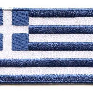 Greece flag patch