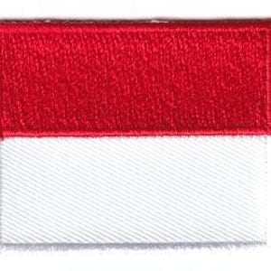 Monaco flag patch