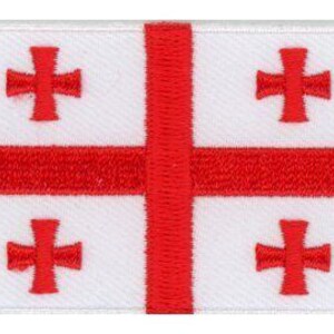 parche de la bandera de Georgia