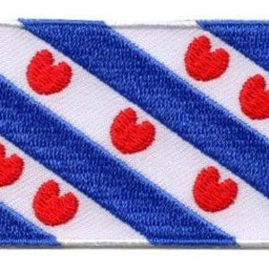 Fryslân flag patch
