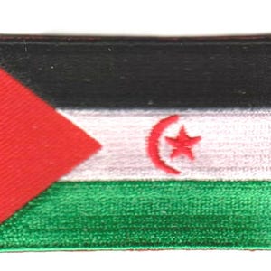 Sahrawi Arab Democratic Republic (Western Sahara) flag patch