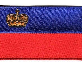 Liechtenstein flag patch