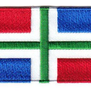 Groningen flag patch (province)