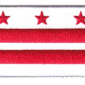 Washington D.C. flag patch (capital)