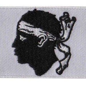 Corsica flag patch