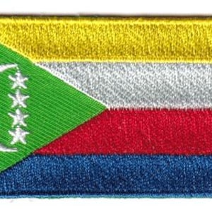 Comoren vlag patch