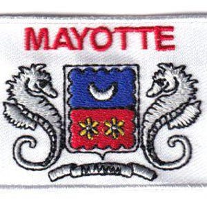 Mayotte vlag patch