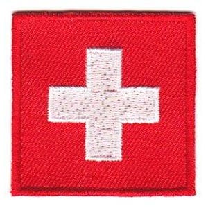 Switzerland flag patch