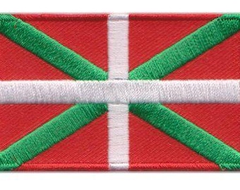 Basque flag patch