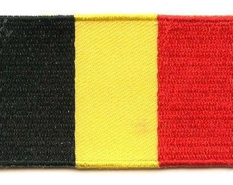 Belgium flag patch