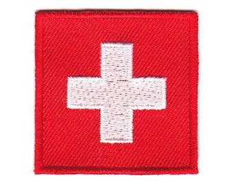 Switzerland flag patch