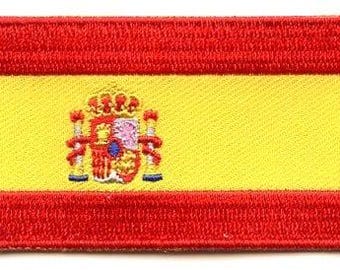Spain flag patch