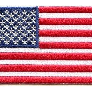 United States of America flag patch