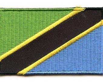 parche de la bandera de Tanzania