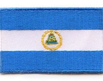 parche de la bandera de Nicaragua