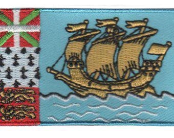 Saint Pierre and Miquelon flag patch