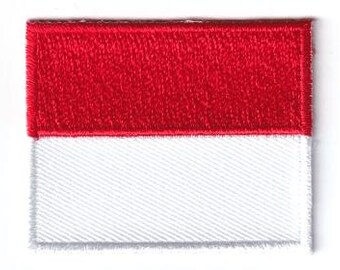 Monaco flag patch