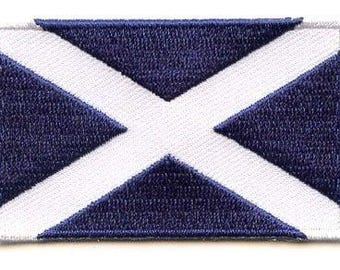 parche con la bandera de Escocia