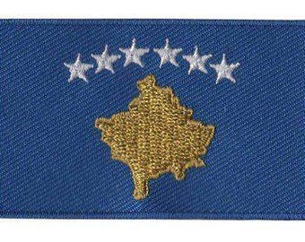 Kosovo flag patch