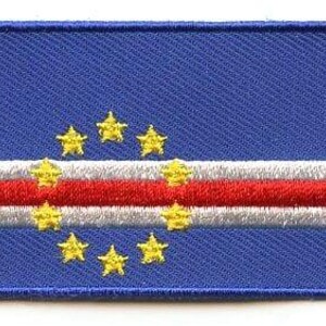 Cape Verde flag patch